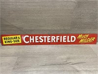 Chesterfield Metal Sign 20x2.5"