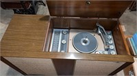 In basement RCA victor Stereophonic record player