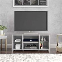 Parsons TV Stand for TVs up to 50  Dove Gray