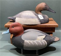 2 FACTORY DECOYS - BALSA & STONEY POINT