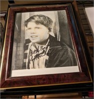 GILLIANS ISLAND, "OPIE" SIGNED, "BARNEY SIGNED,