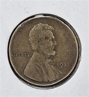 1911 s Better Date Lincoln Wheat Cent