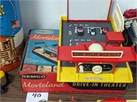 Remco Movieland Drive-In Theater Toy