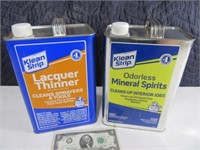 2gal Lacquer Thinner & OdorFree Mineral Spirits