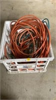 Assorted extension cords ( untested).