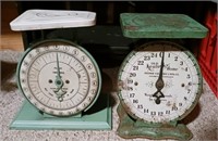 Pelouze and Belknap Kitchen Scales