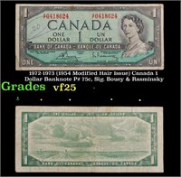 1972-1973 (1954 Modified Hair Issue) Canada 1 Doll