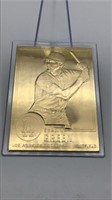 Shawn Green 22kt Gold Baseball Card Danbury Mint