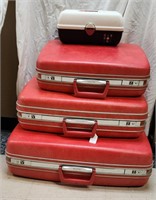 Vintage Samsonite Silloette Luggage, Caboodle