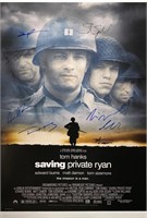 Autograph Saving Private Ryan Poster