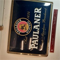 Paulaner German beer sign