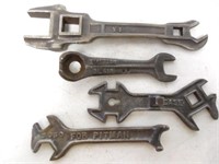 lot of 4 wrenches Pitman, Case, Emerson other