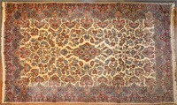 Semi-antique Kerman carpet, approx. 12.3 x 20.5
