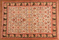 Unusual antique Korabaugh rug, approx. 4.4 x 6.6