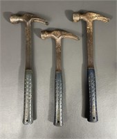 Three Assorted Estwings Hammers
