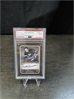 Bill Dineen Red Wings UD Masterpieces Autograph