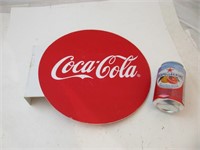 Petite enseigne Coca Cola en plastique