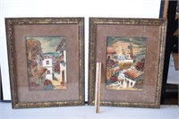 2 NICE FRAMED & MATTED PRINTS !