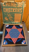 Vtg Chinese checkers set. No marbles