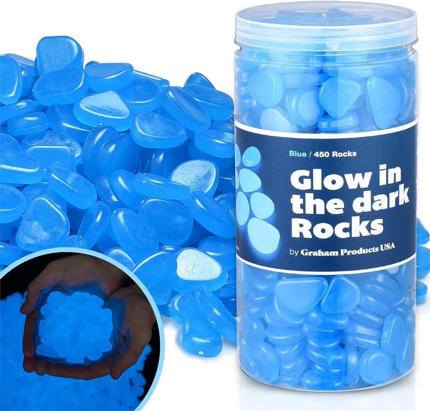 $29  Graham Products Glow in The Dark Rocks 450PCS