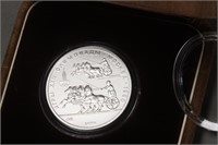 Silver Coin 1980 Moscow Olympic Coin,