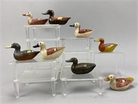 8 Herman Wendt Miniature Duck Decoys