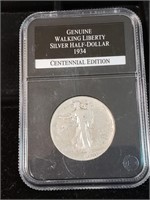 US Half Silver Dollar 1934 S .(C68)