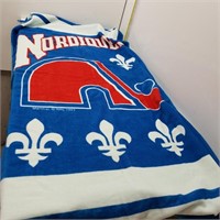 1995 Quebec Nordiques bath Towel  NEW  never used