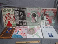 Lot Of Assorted 1920's Antique Sheet Music