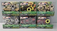 6 GI Joe Valor Vs Venom Toys Boxed Lot