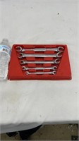 Snap On 5 Pc SAE Flare Nut Wrench Set