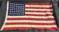 Early 48 Star American Flag.