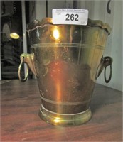 Heavy Brass Ice Bucket with Handles