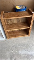 Wooden shelving unit 29x11x31