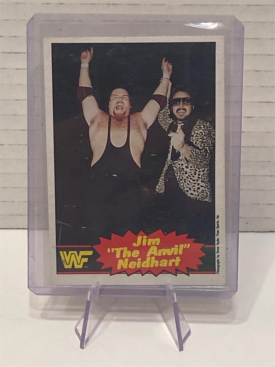 Jim The Anvil Neidhart WWF Card