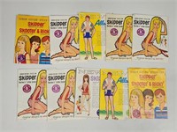 10) VINTAGE MATTEL SKIPPER ALLAN SKOOTER BOOKS