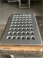 New 1 7/8” muffin pan 48 cup per tray