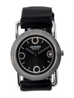 Hermes Barneia Ronde Leather Watch 37mm