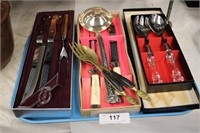 COLLECTION OF VINTAGE SERVING ITEMS