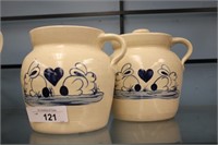 2PC MARSHALL POTTERY