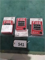 3 Honeywell Fire Alarms