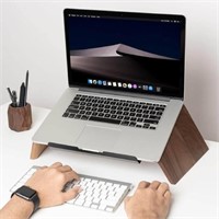 LifeSpan Wooden Laptop Stand  Ergonomic Riser