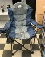 CoastRail Outdoor Gray & Blue Large Camping Chair