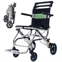 Lightweight Transport Travel Wheelchair  Folding