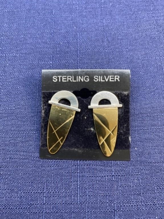 Sterling silver earrings