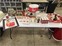 Large Lot of Vintage Coca cola Collectables