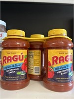 Ragu sauce 3-45oz