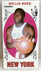 1969 Topps Willis Reed Rare Hall Of Fame