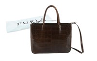 Furla Brown 2WAY Handbag