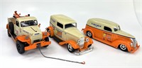 3 Federated Auto Parts Die Cast Pcs.